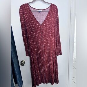 New, Never worn. Universal Thread button down dress Sz Large